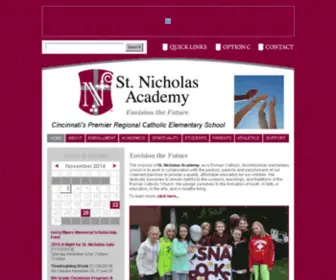 Saintnicholasacademy.com(Saint Nicholas Academy) Screenshot