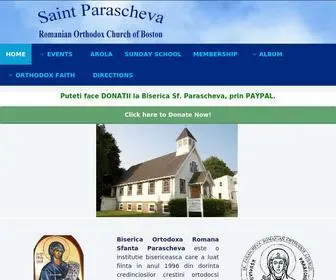 Saintparascheva.org(Saint Parascheva Church) Screenshot