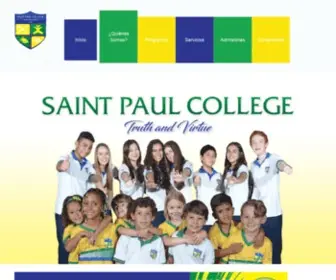 Saintpaul.ed.cr(Saint Paul College) Screenshot