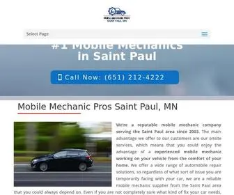 Saintpaulmobilemechanic.com(Mobile Mechanic Pros Saint Paul) Screenshot