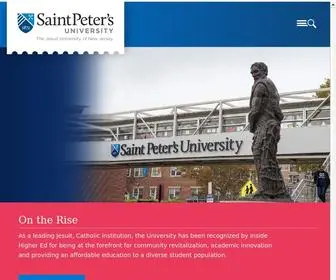 Saintpeters.edu(Saint Peters University) Screenshot