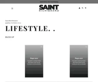 Saintrichbrand.com(Saint Rich Brand) Screenshot