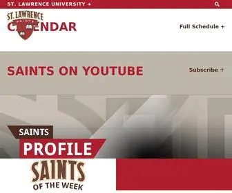Saintsathletics.com(Lawrence University Athletics) Screenshot