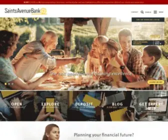 Saintsavenuebank.com(Saintsavenuebank) Screenshot