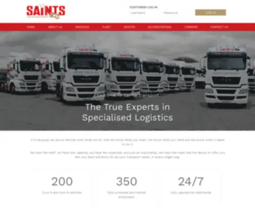 Saints.co.uk(Saints) Screenshot