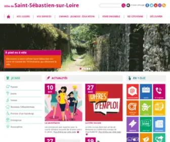 Saintsebastien.fr(Ville de Saint) Screenshot