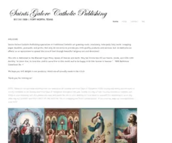 Saintsgalore.com(Saints Galore Catholic Publishing) Screenshot