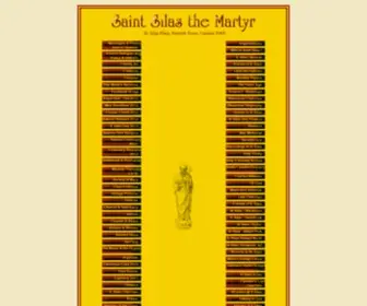Saintsilas.org.uk(Saint Silas the Martyr) Screenshot