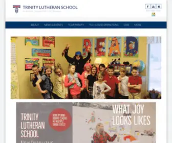 Saints.org(Trinity Lutheran School) Screenshot