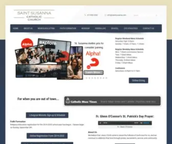 Saintsusannachurch.com(Susanna) Screenshot