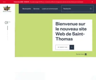 Saintthomas.qc.ca(Saintthomas) Screenshot