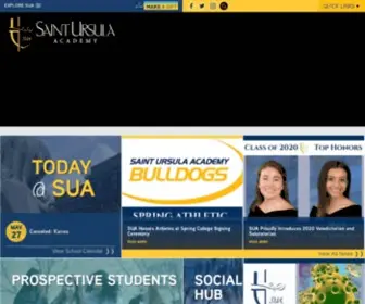 Saintursula.org(Saint Ursula Academy) Screenshot