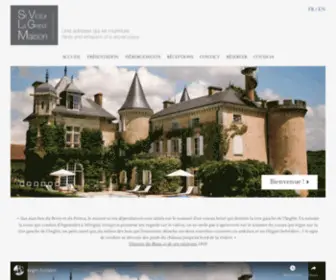 Saintvictorlagrandmaison.com(Saint Victor La Grand' Maison Accueil) Screenshot