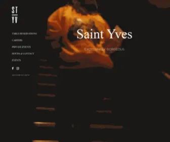 Saintyvesdc.com(Saint Yves) Screenshot