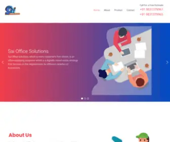 Saiofficesolutions.com(Sai Office Solutions) Screenshot