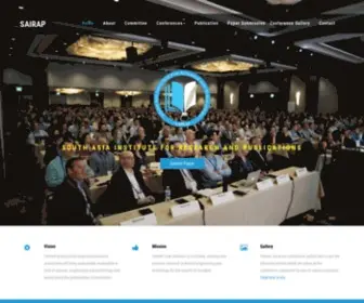 Sairap.org(Events Venue Responsive web template) Screenshot