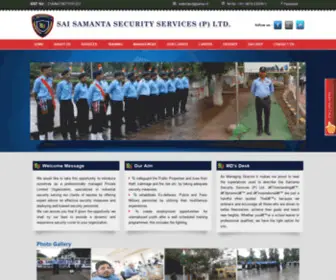 Saisamantasecurity.com(Sai Samanta Security Services PVT LTD Bhubaneswar) Screenshot