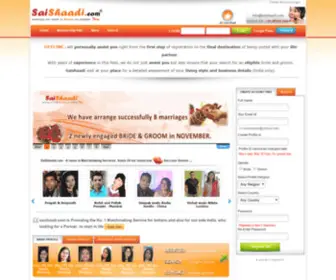 Saishaadi.com(Online worldwide matchmaking) Screenshot