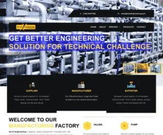 Saisrengineering.com(Sai Sr Engineering) Screenshot