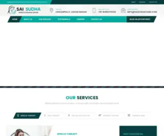 Saisudhacare.com(Sai Sudha Speech & Hearing Centre) Screenshot