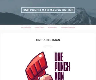 Saitama-Onepunchman.com(Saitama Onepunchman) Screenshot