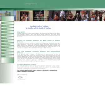 Saiv.net(The Spiritual Alliance to Stop Intimate Violence) Screenshot