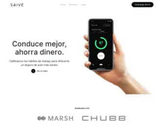 Saive.app(Paga menos por tu forma de manejo) Screenshot
