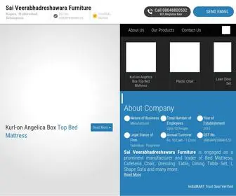 Saiveerabhadreshawara.com(Sai Veerabhadreshawara Furniture) Screenshot