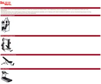 Saiworks.in(Gym Equipment Manufacturers) Screenshot