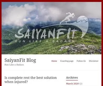 Saiyanfit.com(Run Like a Badass) Screenshot