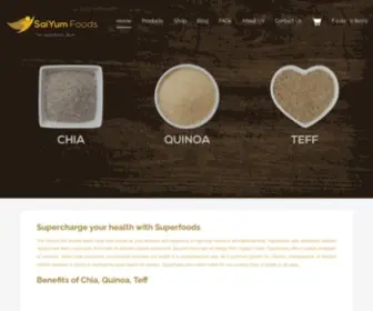 Saiyum.com(The Superfoods Store) Screenshot