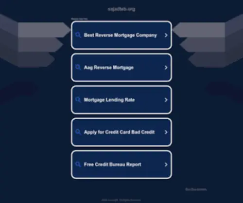 Sajadteb.org(Sajadteb) Screenshot