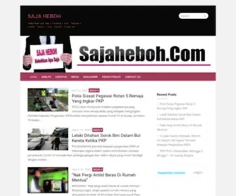 Sajaheboh.com(Hebohkan Apa Saja) Screenshot