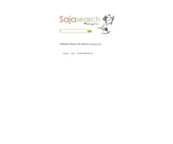 Sajasearch.com(Saja Search) Screenshot
