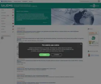 Sajems.org(Sajems) Screenshot