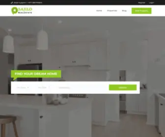 Sajilorealestate.com(Sajilo Real Estate) Screenshot