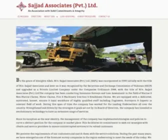 Sajjadassociates.com(An Association with Solid Commitments & Integrity) Screenshot