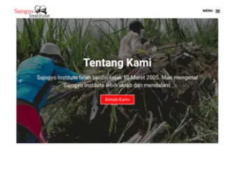 Sajogyo-Institute.org(Pusat Studi dan Dokumentasi Agraria Indonesia) Screenshot