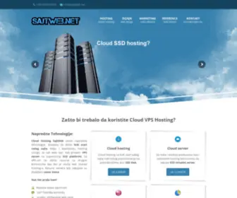 SajTweb.net(VPS Hosting Srbija) Screenshot