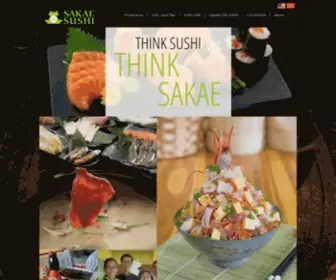 Sakaesushi.com.sg(Sakae Sushi) Screenshot