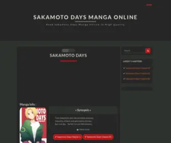 Sakamotodaymanga.com(Sakamoto Days Manga Online) Screenshot