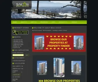 Sakanmp.com(Sakan Real Estate) Screenshot
