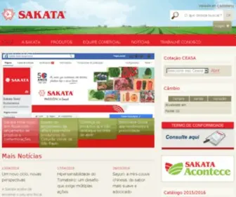 Sakata.com.br(Sakata Seed Sudamerica) Screenshot
