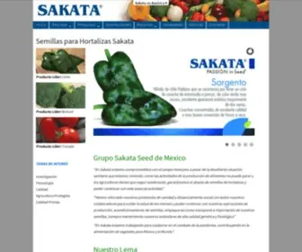Sakata.com.mx(Semillas Hibridas Sakata para Cultivo de Hortalizas) Screenshot