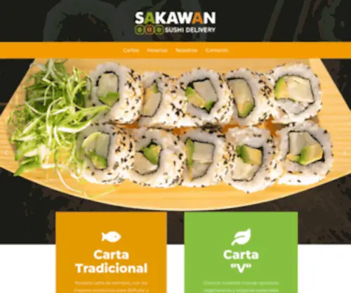 Sakawan.cl(Sushi Delivery) Screenshot