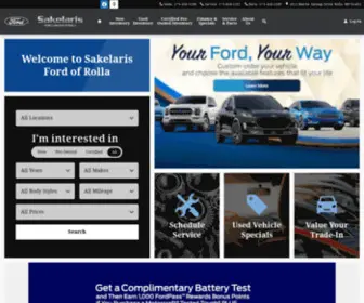 Sakelarisfordrolla.com(Sakelaris Ford of Rolla) Screenshot