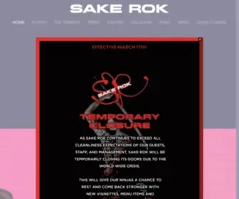 Sakeroklv.com(Sake Rok Las Vegas) Screenshot