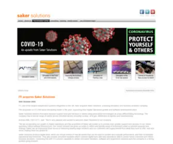 Sakersolutions.com(Saker Solutions) Screenshot