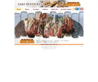 Sakesandy.com(Sake Restaurant) Screenshot