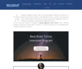 Sakharoff.com(Supporting self) Screenshot